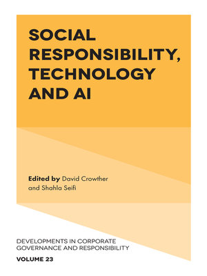 cover image of Social Responsibility, Technology and AI